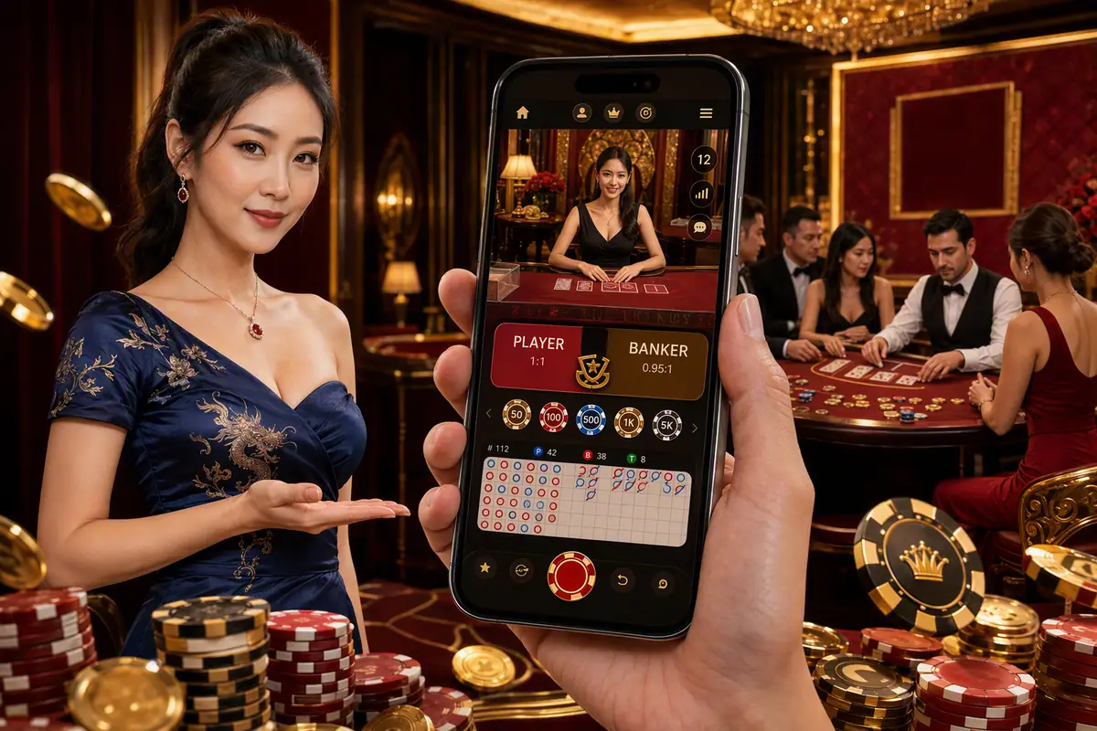 pp6x Live Casino တိုက်ရိုက်ဒီလာ ကစားသမားများ